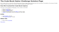 Desktop Screenshot of answers.codebook.org